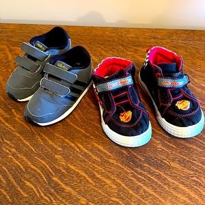 Two pair play shoes!